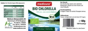 Maisto papildas Medicura Bio Chlorella N150 kaina ir informacija | Vitaminai, maisto papildai, preparatai gerai savijautai | pigu.lt