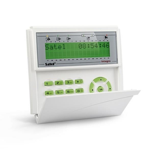 Valdymo klaviatūra Satel LCD INT-KLCD-GR kaina ir informacija | Apsaugos sistemos, valdikliai | pigu.lt
