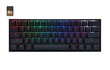 Ducky One 2 Mini RGB Black US Cherry MX Silent Red Switch цена и информация | Klaviatūros | pigu.lt