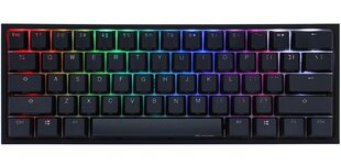 Игровая клавиатура Ducky One 2 Mini RGB Black - US layout - Cherry MX Blue Switches цена и информация | Клавиатуры | pigu.lt