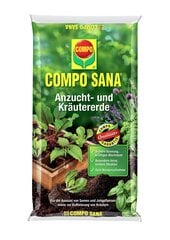 COMPO SANA Субстрат для прорастание, 5л цена и информация | Грунт, земля, торф, компост | pigu.lt