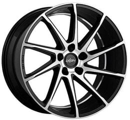 Oxigin ratlankiai 20 Black Full Polish 10.5R20 5X114.3/24 72.6 kaina ir informacija | Ratlankiai | pigu.lt