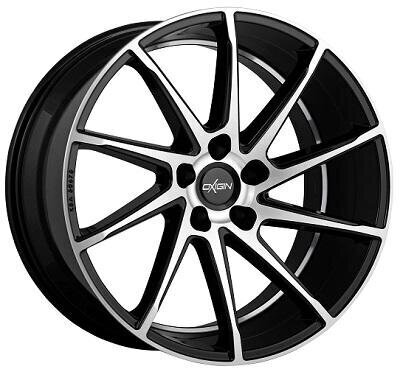 Oxigin ratlankiai 20 Black Full Polish Matt 10.5R20 5X120/25 76.9 kaina ir informacija | Ratlankiai | pigu.lt