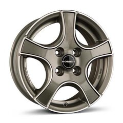 Borbet F2 GP/T 5.5R14 4X100/35 57.1 цена и информация | Литые диски | pigu.lt