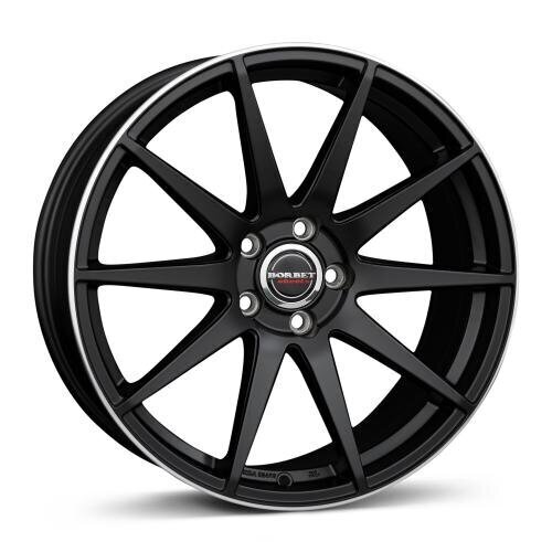 Borbet GTX Brpm 8.5R19 5X114.3/40 72.5 kaina ir informacija | Ratlankiai | pigu.lt