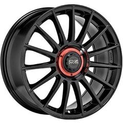 Oz ratlankiai Sup.evo Gloss Black Red Let 8.5R19 5X112/44 75 kaina ir informacija | Ratlankiai | pigu.lt