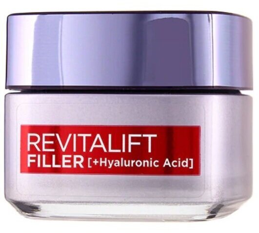 Dieninis kremas L'Oreal Paris Revitalift Filler SPF50, 50 ml kaina ir informacija | Veido kremai | pigu.lt