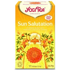 Пряный чай Yogi Tea Sun Salutation, экологичный, 17 пакетиков цена и информация | Чай | pigu.lt