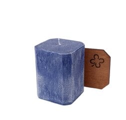 8-угольная свеча из пальмового воска цена и информация | Подсвечники, свечи | pigu.lt