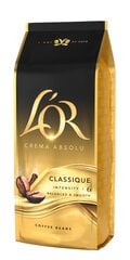 Кофе в зернах L'OR Classique, 1кг цена и информация | Кофе, какао | pigu.lt