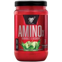 BSN Amino X 435 г Green Apple цена и информация | Аминокислоты | pigu.lt