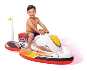 Pripučiamas žaislinis vandens motociklas 117x77 cm kaina ir informacija | Pripučiamos ir paplūdimio prekės | pigu.lt