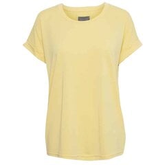 Marškinėliai moterims Culture, geltoni kaina ir informacija | Marškinėliai moterims | pigu.lt