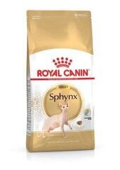 Royal Canin Sphynx Adult Pork для кошек породы сфинкс, 2 кг цена и информация | Сухой корм для кошек | pigu.lt