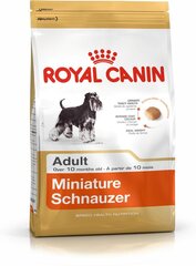 Royal Canin Miniature Schnauzer Adult для взрослых собак шнауцеров, 7,5 кг цена и информация |  Сухой корм для собак | pigu.lt