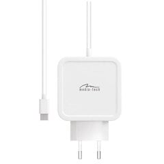 Įkroviklis 65W USB-C PD Media tech MT6273 kaina ir informacija | Krovikliai telefonams | pigu.lt