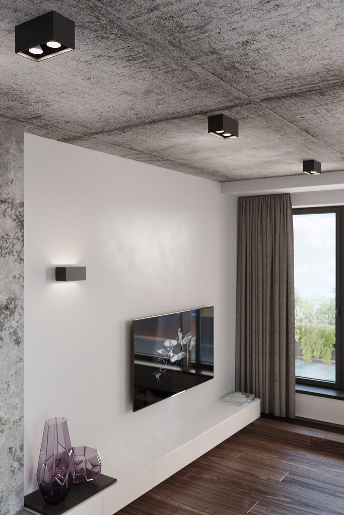 Sollux sieninis šviestuvas Quad Maxi kaina ir informacija | Sieniniai šviestuvai | pigu.lt