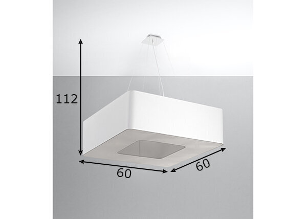 Sietynas URANO 60 baltas kaina ir informacija | Pakabinami šviestuvai | pigu.lt
