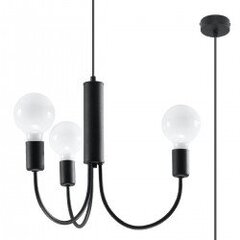 Chandelier PICCOLO 3 black CRIMSON SL.0856 цена и информация | Люстры | pigu.lt