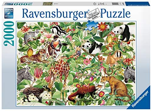 Dėlionė Ravensburger Džiūnglės, 2000 d. kaina ir informacija | Dėlionės (puzzle) | pigu.lt