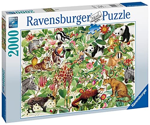 Dėlionė Ravensburger Džiūnglės, 2000 d. kaina ir informacija | Dėlionės (puzzle) | pigu.lt