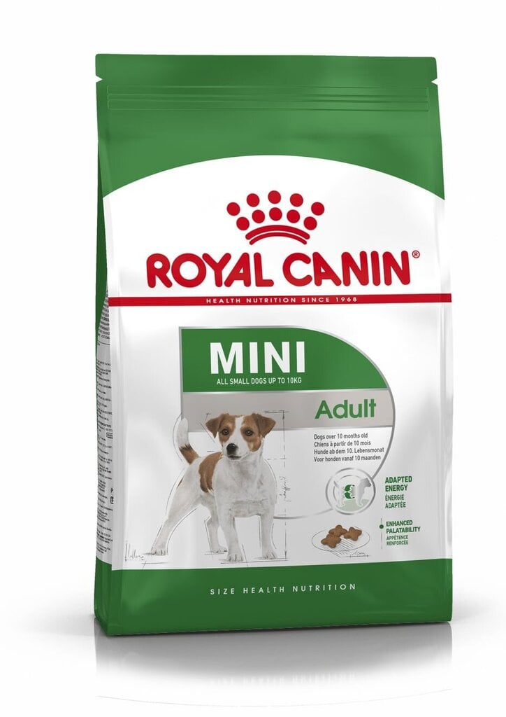 Royal Canin Mini Adult 8 kg цена и информация | Sausas maistas šunims | pigu.lt