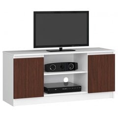 ТВ столик NORE RTV K120, белый/коричневый цена и информация |  Тумбы под телевизор | pigu.lt