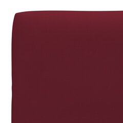 Pagalvė sofai iš palečių, 70x40x12 cm, raudona kaina ir informacija | Pagalvės, užvalkalai, apsaugos | pigu.lt