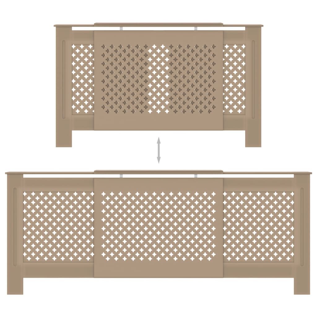 Radiatoriaus uždangalas, 205cm, MDF kaina ir informacija | Priedai šildymo įrangai | pigu.lt