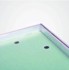 Алюминиевый ревизионный лючок (для плитки), 150x150x12.5 мм цена и информация | Уплотнительные материалы | pigu.lt