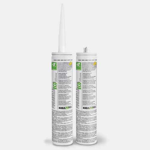 Hermetikas silikoninis antipelesinis Silicone Fugabella Eco 51 silver, 310 ml kaina ir informacija | Sandarinimo medžiagos | pigu.lt