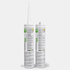 Герметик силиконовый против плесени Silicone Fugabella Eco 05 антрацит, 310 мл цена и информация | Уплотнительные материалы | pigu.lt