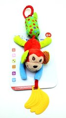 Подвесная плюшевая музыкальная игрушка «Обезьяна» цена и информация | Игрушки для малышей | pigu.lt