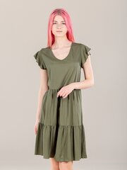 Женское платье Hailys LEONIE KL*02, оливковое цена и информация | Платья | pigu.lt