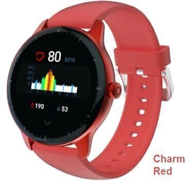 Doogee CR1 Charm Red kaina ir informacija | Išmanieji laikrodžiai (smartwatch) | pigu.lt