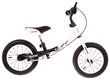 Balansinis dviratis SporTrike Boomerang, juodai-baltas kaina ir informacija | Balansiniai dviratukai | pigu.lt