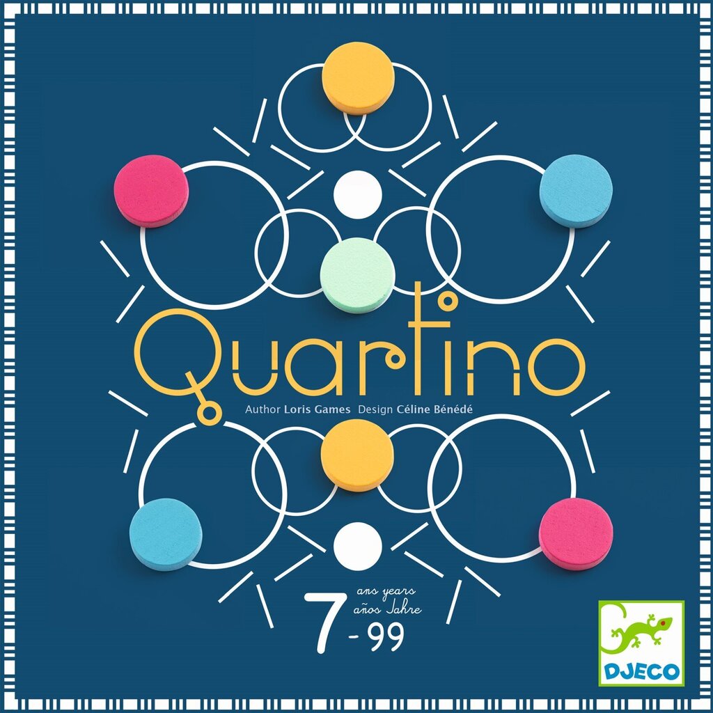 Настольная игра «Quartino», Djeco DJ08544 цена | pigu.lt