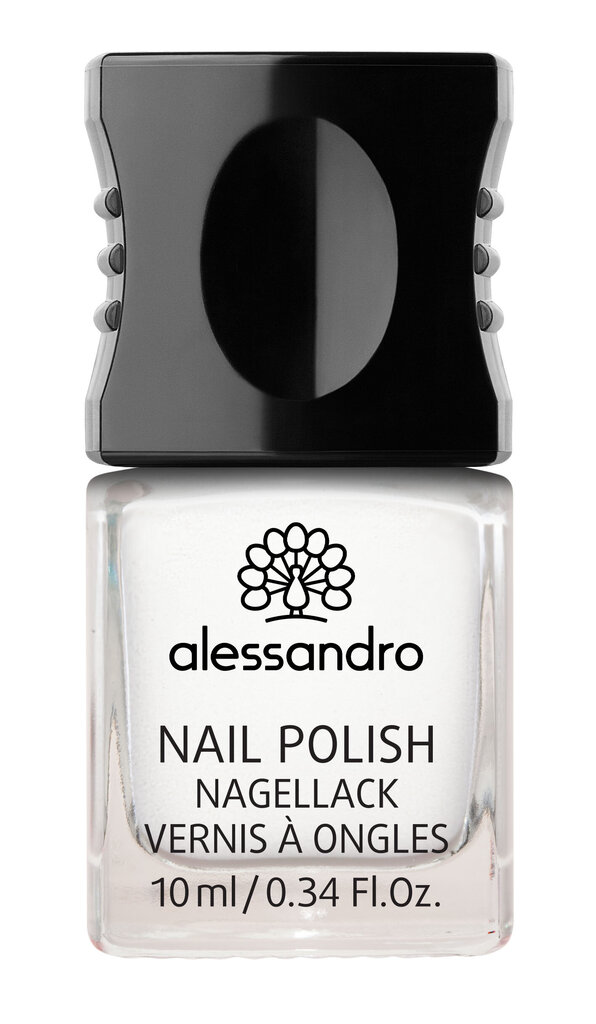 Nagų lakas Alessandro Nail Polish White Honeymoon, 10ml kaina ir informacija | Nagų lakai, stiprintojai | pigu.lt