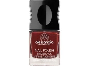 Nagų lakas Alessandro Nail Polish Shiny Aubergine, 10ml kaina ir informacija | Nagų lakai, stiprintojai | pigu.lt