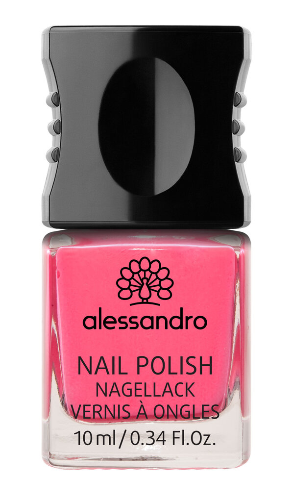 Nagų lakas Alessandro Nail Polish Neon Pink, 10ml цена и информация | Nagų lakai, stiprintojai | pigu.lt