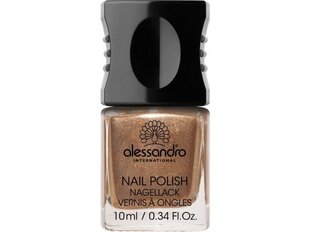 Nagų lakas Alessandro Nail Polish Golden Rain, 10ml kaina ir informacija | Nagų lakai, stiprintojai | pigu.lt