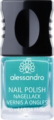 Nagų lakas Alessandro Nail Polish Baltic Blue, 10ml kaina ir informacija | Nagų lakai, stiprintojai | pigu.lt