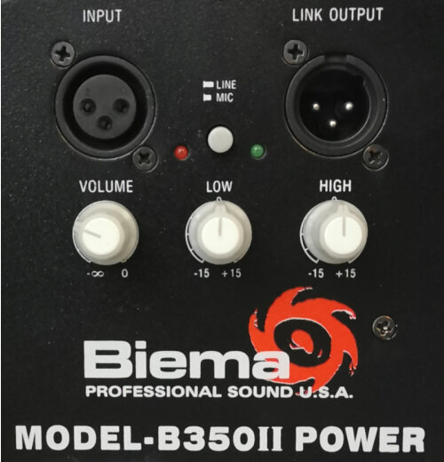 Biema B350II Power, juoda цена и информация | Garso kolonėlės | pigu.lt