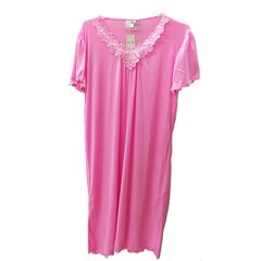 Ночная сорочка L+L VC-85, розовая цена и информация | Женские пижамы, ночнушки | pigu.lt