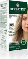 Ilgalaikiai plaukų dažai Herbatint FF serijos madingas blizgesys Nr. FF5, smėlio blondinai kaina ir informacija | Plaukų dažai | pigu.lt