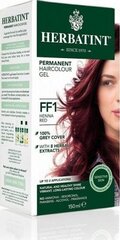 Стойкая краска для волос Herbatint FF Trendy Flash FF1 Series, хна красная цена и информация | Краска для волос | pigu.lt