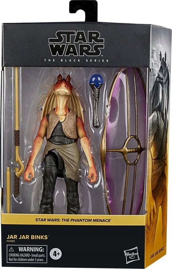 Figūrėlė Star Wars The Black Series Jar Jar Binks Hasbro F0490 kaina ir informacija | Žaislai berniukams | pigu.lt