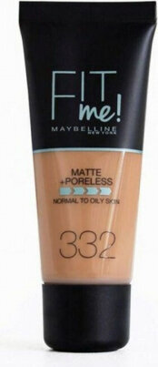 Makiažo pagrindas Maybelline Fit Me Matte & Poreless, 238 Rich Tan, 30ml цена и информация | Makiažo pagrindai, pudros | pigu.lt