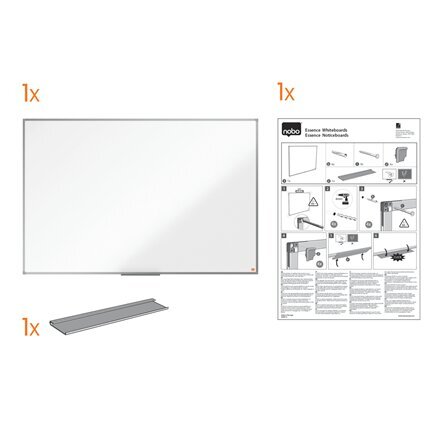 Magnetinė lenta Nobo essence steel, 900x600mm, 1905210 kaina ir informacija | Kanceliarinės prekės | pigu.lt