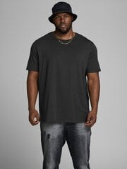 Мужская футболка Jack&Jones 12158482*01, черная цена и информация | Мужские футболки | pigu.lt